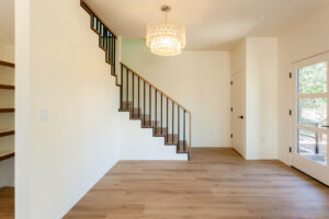 Customized first floor in an energy efficient, ADA accessible home in Oregon