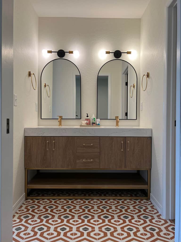 bathroom remodel - verity construction llc